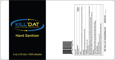 118ml Label (4 Ounce Spray Bottle Label)